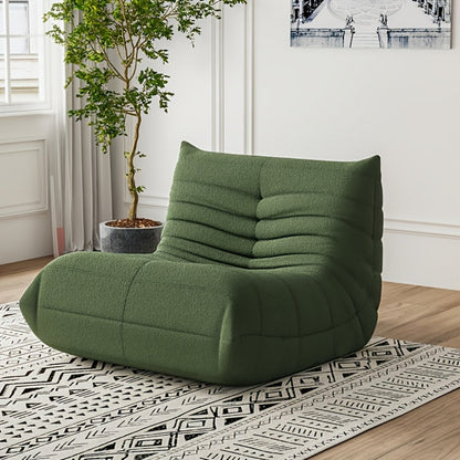 Bean Bag Chair, Soft Floor Lounger for Comfortable Everyday Seating detail image - detail view 13
