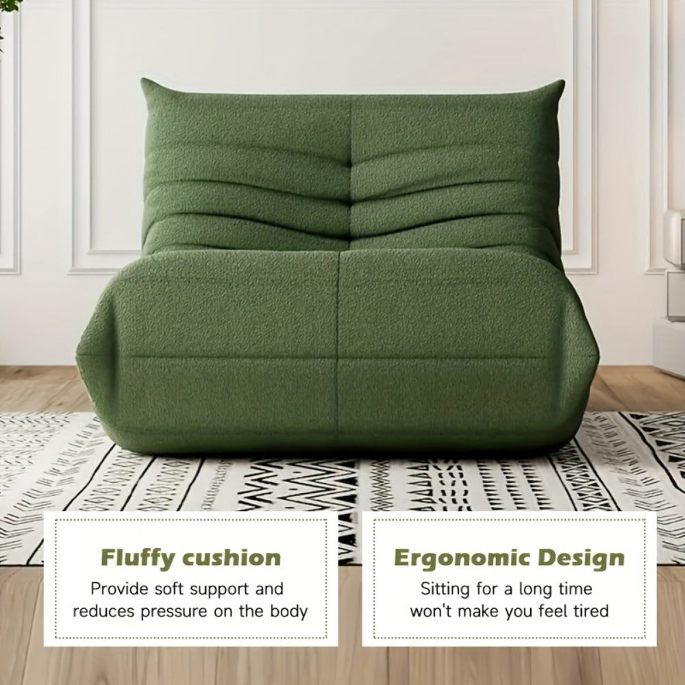 Bean Bag Chair, Soft Floor Lounger for Comfortable Everyday Seating detail image - detail view 36