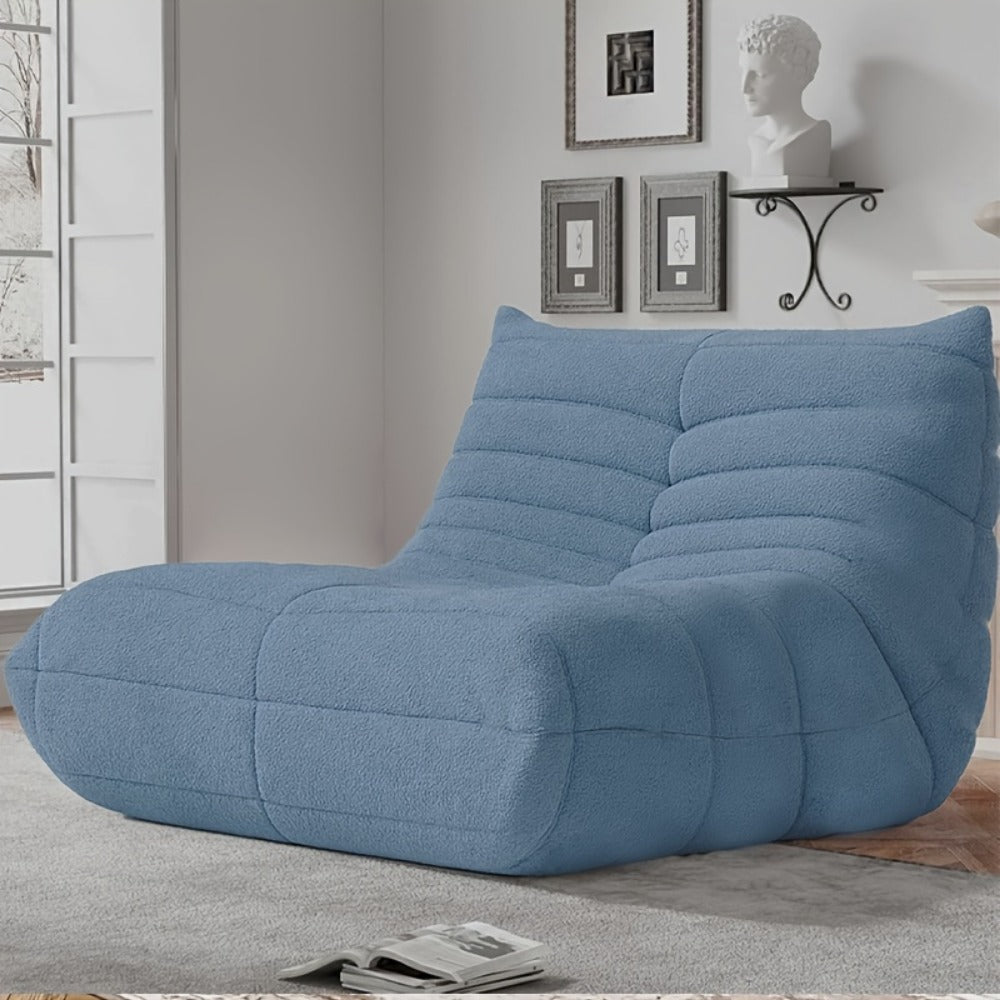 Bean Bag Chair, Soft Floor Lounger for Comfortable Everyday Seating detail image - detail view 5