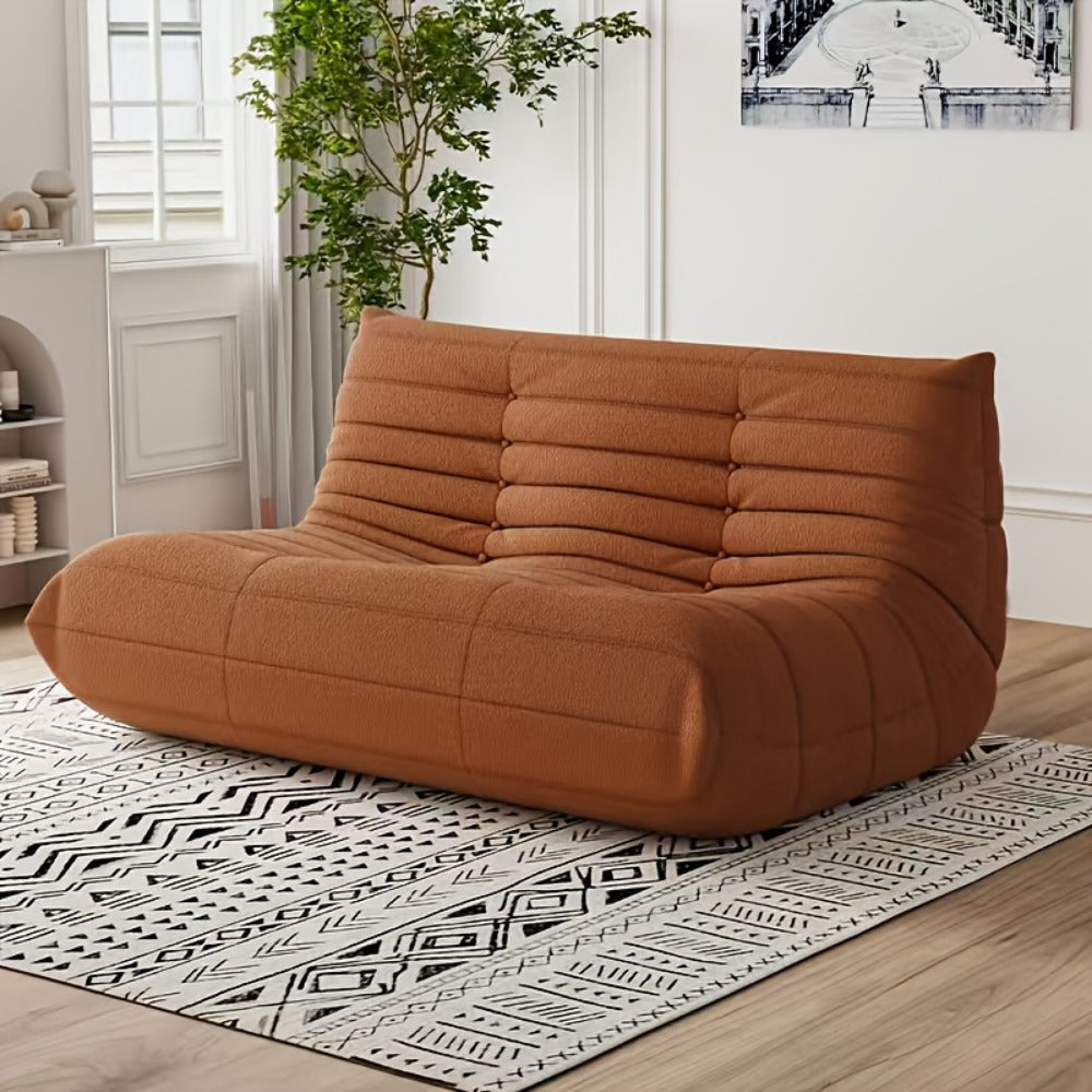 Bean Bag Chair, Soft Floor Lounger for Comfortable Everyday Seating detail image - detail view 6