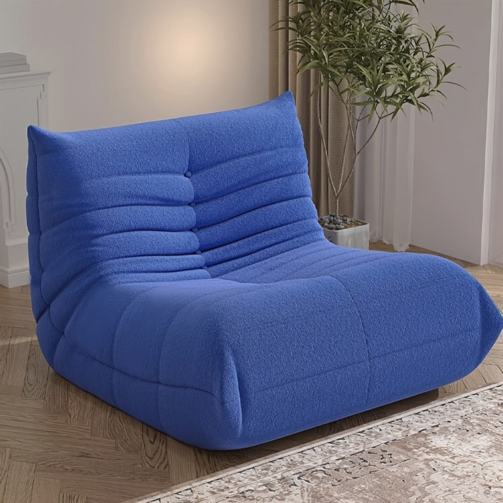 Bean Bag Chair, Soft Floor Lounger for Comfortable Everyday Seating detail image - detail view 7