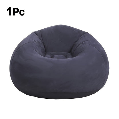 Bean Bag Chair, Soft Floor Lounger for Comfortable Everyday Seating in Living Room detail image - detail view 6