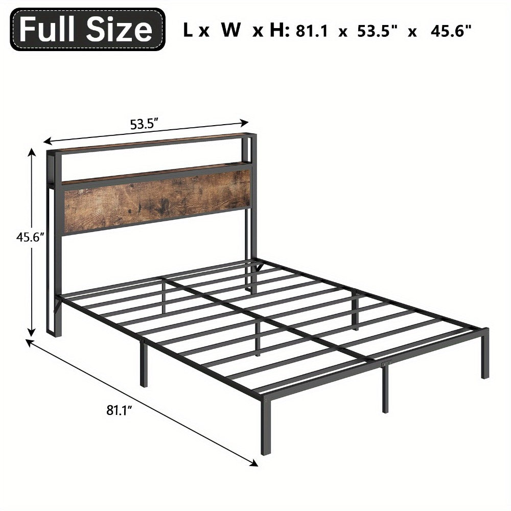 Bed Frame, Platform Bed Base for Bedroom Comfort and Support detail image - detail view 5