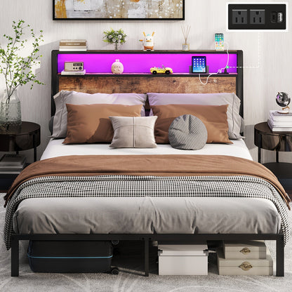 Bed Frame shown in the Queen option