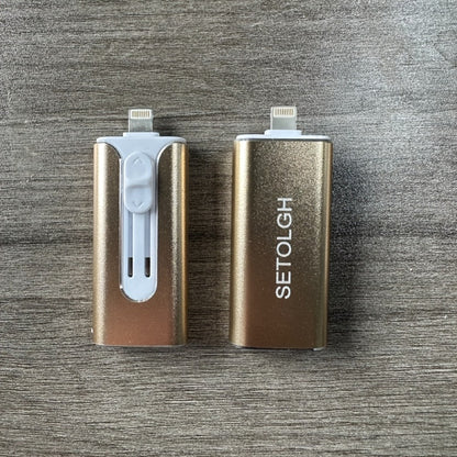 USB Flash Drive, 4-in-1 USB 3.0 OTG Photo Drive with 128GB or 256GB Capacity, Four Connectors and Four Colors