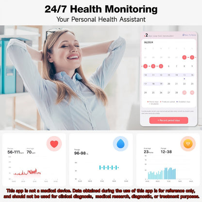 Smartwatch – with Built-in Alexa FAWEIO 1.8" HD Touch Screen, Bluetooth Calling, 100+ Sport Modes, Fitness Tracker Heart Rate Sleep…