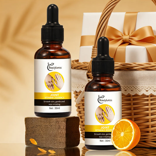Dark Spot Corrector Vitamin C Serum 2-Pack – Brightening Glow Essence with Light Beige Formula, Fades Hyperpigmentation & Uneven Skin Tone, Non-Greasy Daily Face Serum for Women