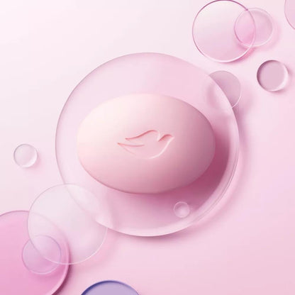 Dove Pink Rosa Beauty Bar Soap, Three-Pack of Individually Boxed 135g Bars for Face, Body and Hands