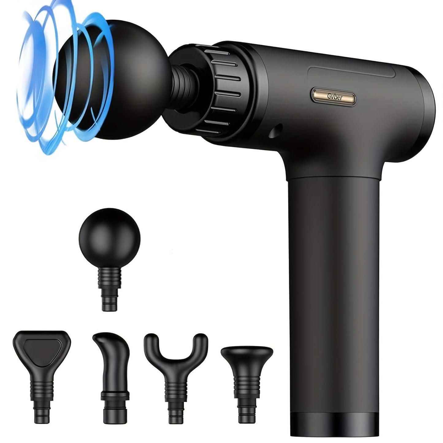 Handheld Massage Gun Collection with X6, M68-7 and X7 Model Labels in Black or Grey Finishes