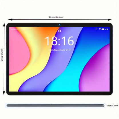 Bmax I9 Plus Tablet Android 15 10.1 Inch – 12GB RAM 64GB ROM, RK3562 Quad-Core, 6000mAh Battery, 1280x800 IPS Display, 2MP+5MP Dual Camera, Type-C, Free Case Included