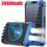 38800mAh-Blue Buit in 4 Cables