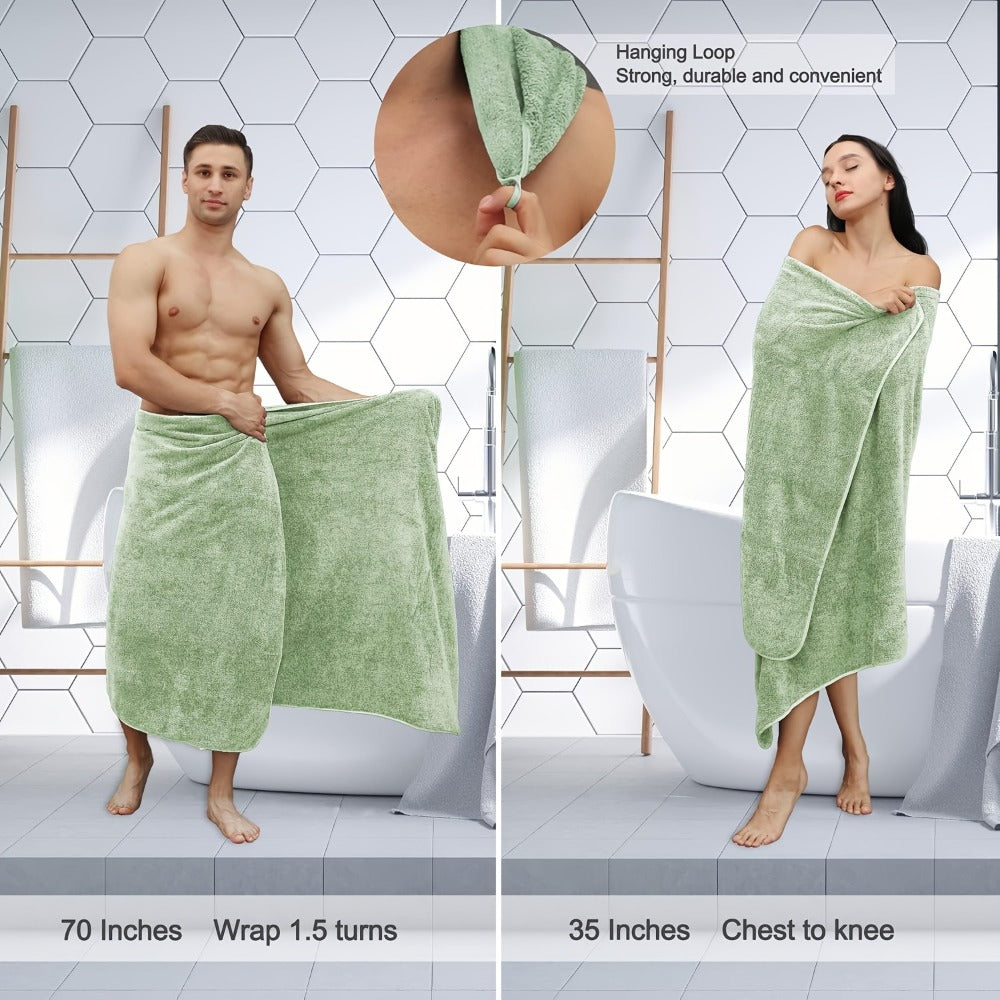 Twenty-Piece Bath Towel Set with Eight Large Towels and Twelve Washcloths in Ten Exact Color Options