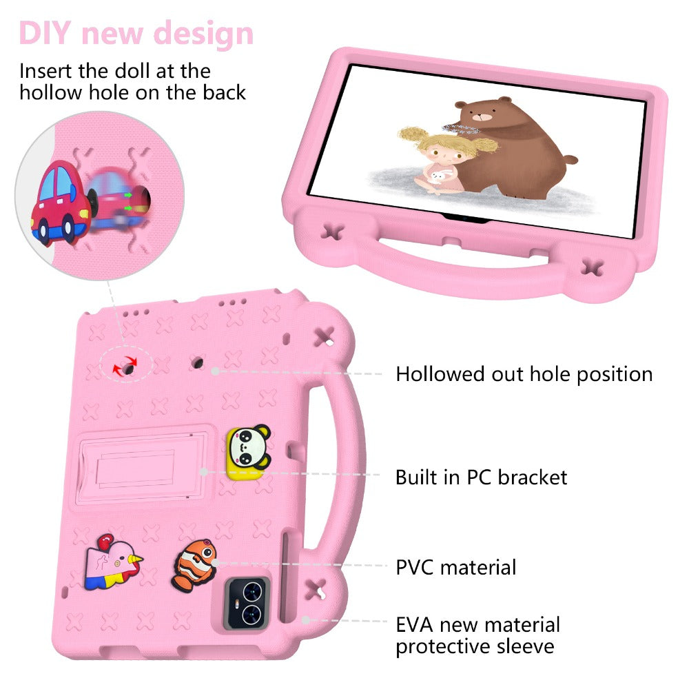 T-Mobile Revvl Tab 2 (2025) Case with Stand & Handle | Shockproof EVA PC Hybrid Shell, Heavy-Duty Protective Cover for Revvl Tab 2 Tablet, Kids-Friendly, Drop Protection for Travel Gaming School