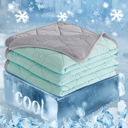 Embossed Diamond-Pattern Summer Blanket in Six Colors with Throw, Twin and Full Size Labels