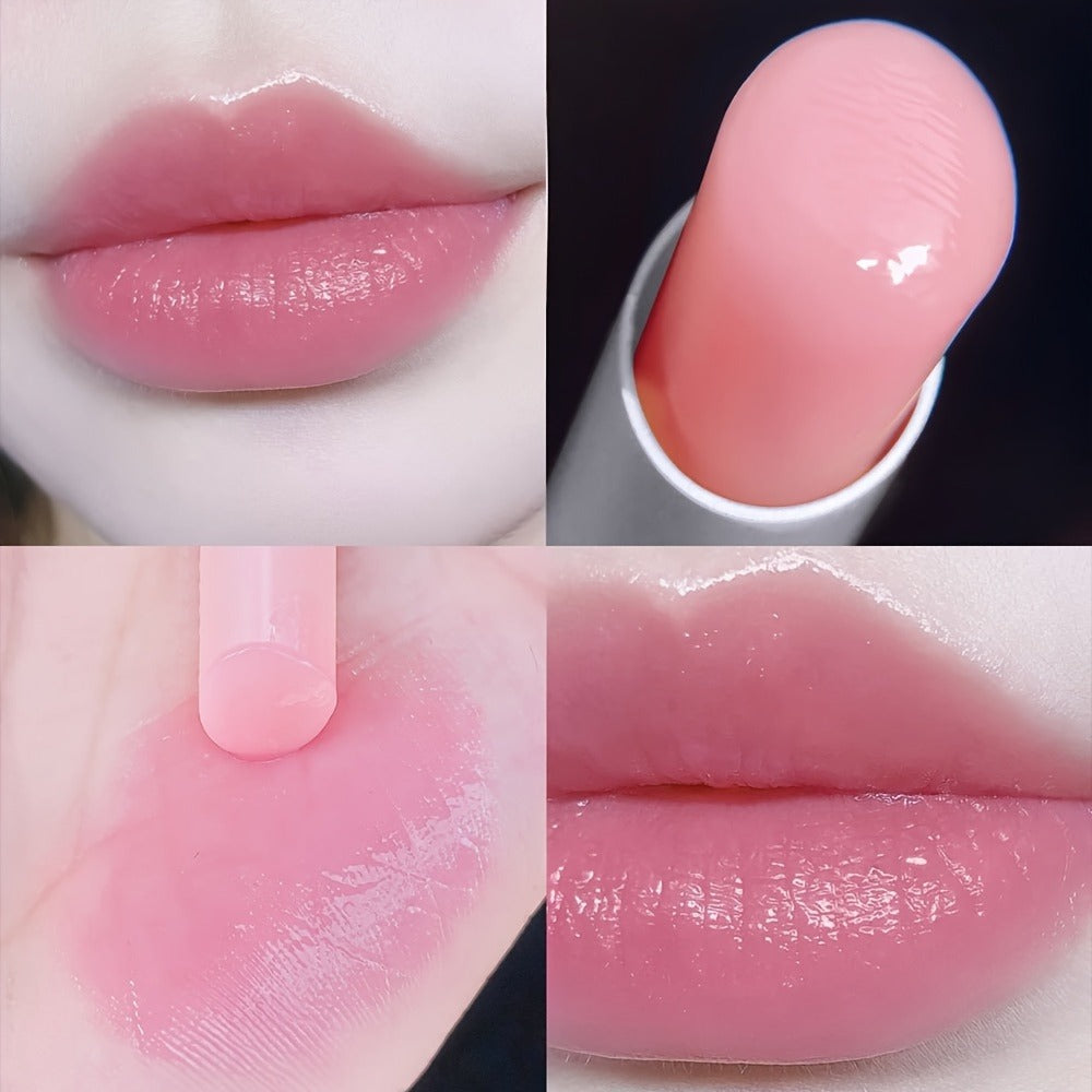 Color Changing Lip Balm Set 4Pcs Long-Lasting Moisturizing Hydrating Smudge-Proof Waterproof Temperature Sensitive Tinted Nourishing Lip Care Lipstick Gift for Women