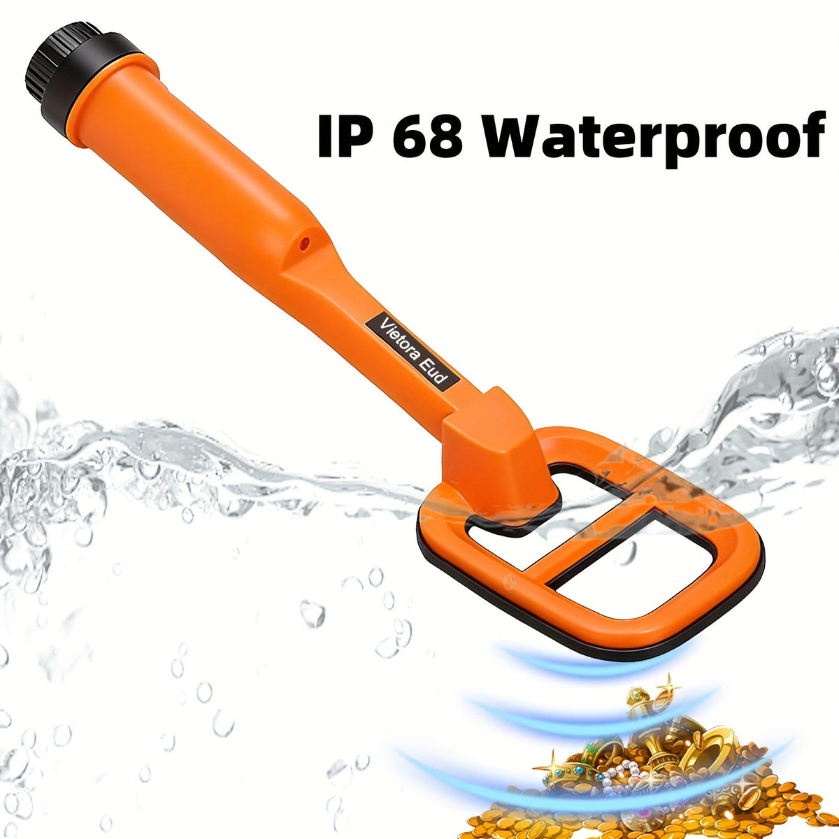 Underwater Metal Detector 100ft Depth for Adults for Garden, Patio and Yard Use, with the Listed Configuration