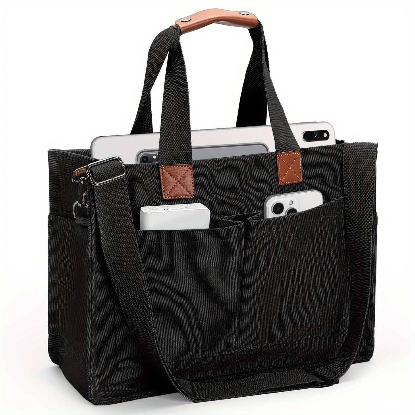 Large Capacity Tote Bag for Women – Lightweight Shoulder Bag with Adjustable Strap & Polyester Lining, Daily Use