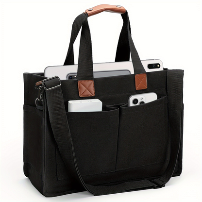 Large Capacity Tote Bag for Women – Lightweight Shoulder Bag with Adjustable Strap & Polyester Lining, Daily Use