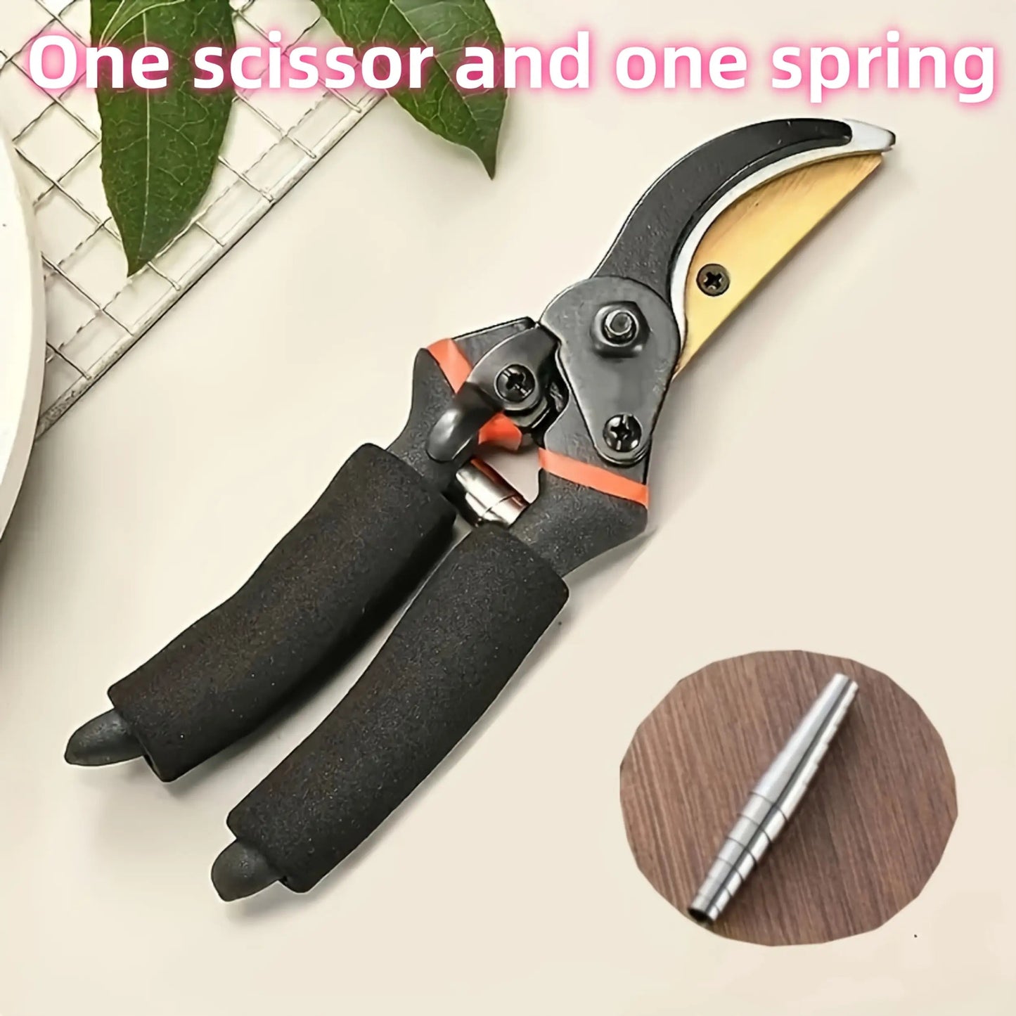 Pruning Shears Set | Heavy Duty Garden Scissors Spring Flower Branch