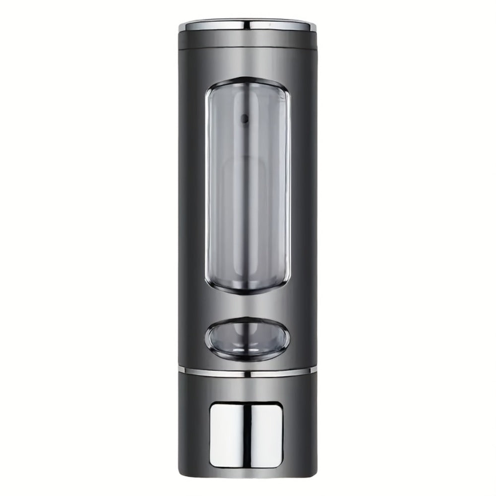 Wall-Mounted Soap Dispenser with 53 oz 1500 ml Source Capacity and Black, White or Golden Finish