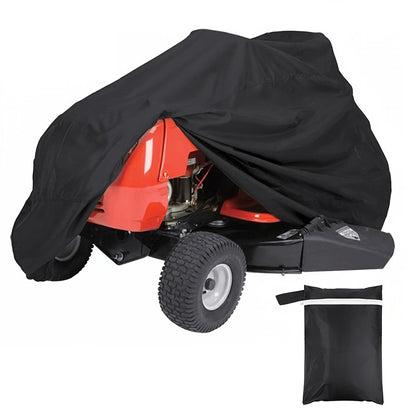 Riding Lawn Mower Cover 54"x30"x36" – 210D Heavy Duty Waterproof Oxford Fabric Tractor Cover with Drawstring | UV, Rain & Dust Protection | Fits 55" Mowers