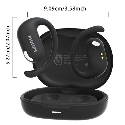 Philips TAT2739 Open-Ear Wireless Headphones AI Call Noise Reduction 360 Spatial Sound Hi-Fi Type-C Charging 30H Battery Ergonomic Design White Black Blue