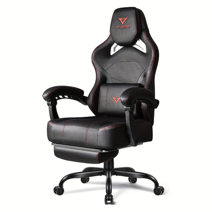 Gaming Chair, Big and Tall 400LBS - Ergonomic Video Game Chair with Footrest, Oversized shown in the main product view