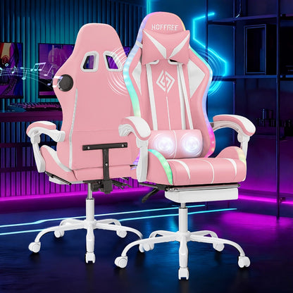 Big and Tall Tall Gaming Chair with Armrests, Ergonomic Video Game Chair detail image - detail view 14