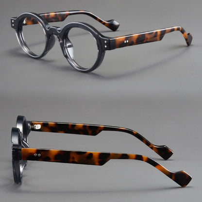 Blue Light Glasses - Blocking 2 Pack Vintage Oversized Square Round Clear Lens PC Frame Unisex - product detail view 16