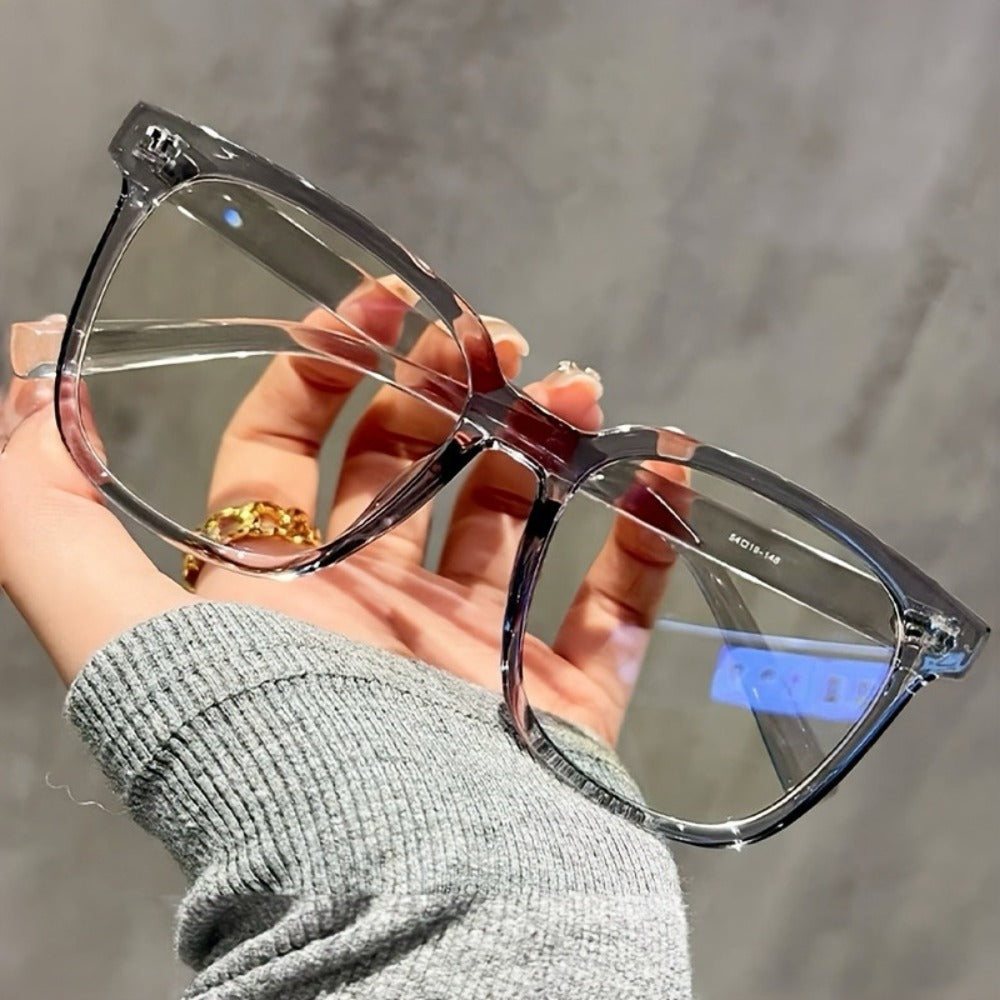 Blue Light Glasses - Blocking 3 Pack Unisex Rectangular Frame Clear Black Campus Style Anti - product detail view 7