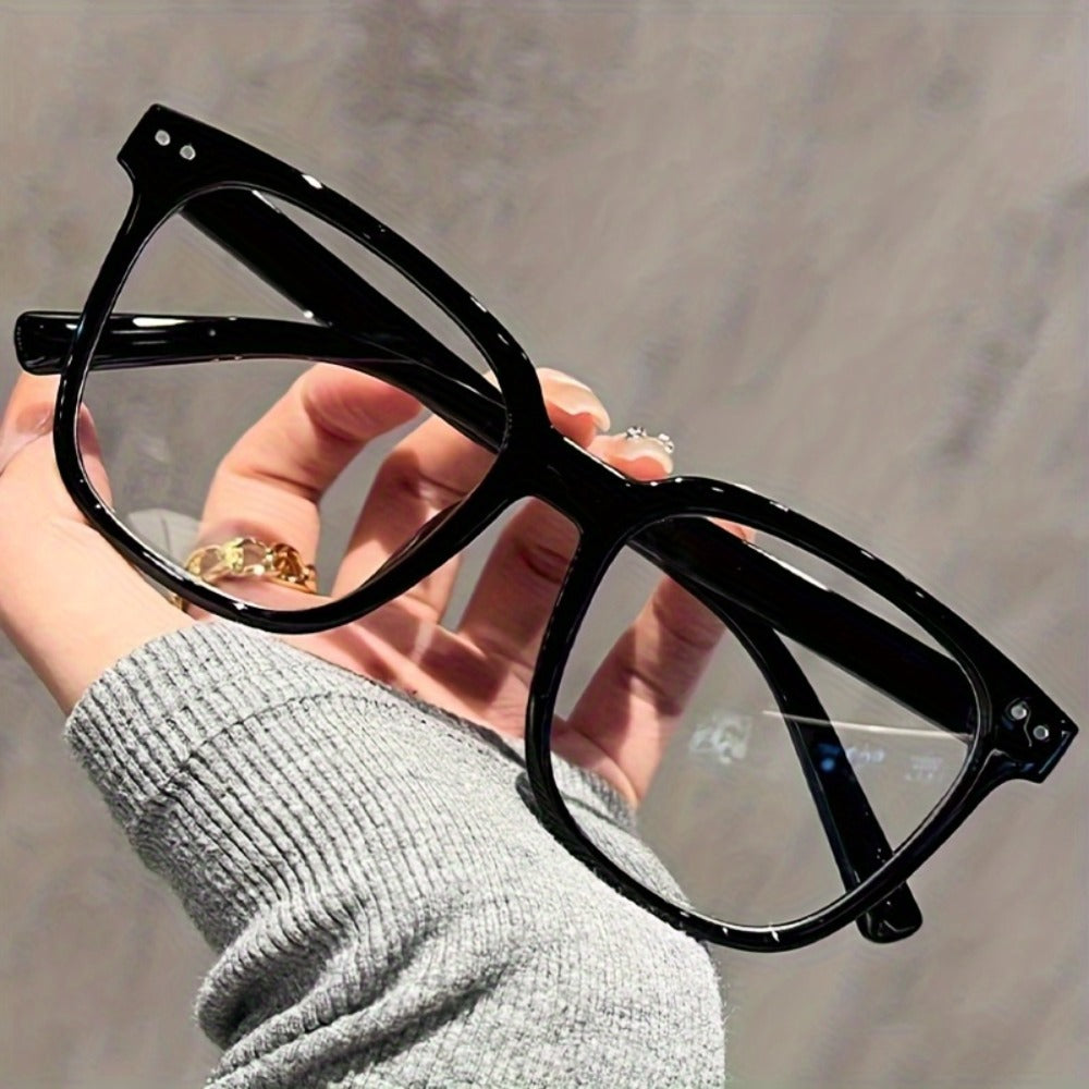 Blue Light Glasses - Blocking 3 Pack Unisex Rectangular Frame Clear Black Campus Style Anti - product detail view 12
