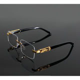 Golden White Transparent Lens