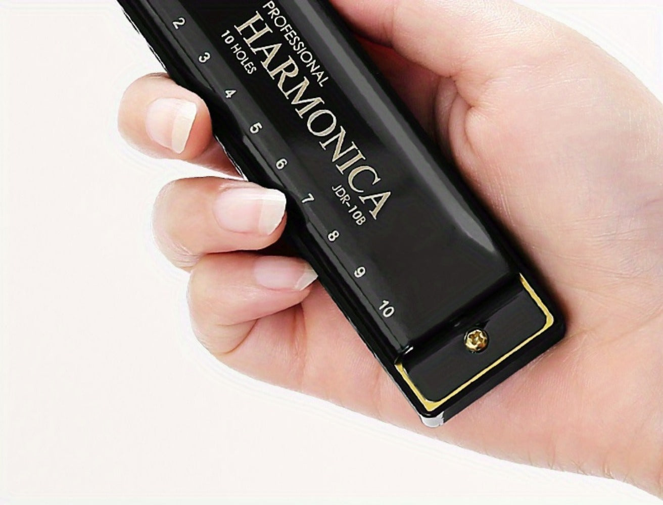 Blues Harmonica, Golden, Professional, Hole, C-Key for Blues Practice detail image - detail view 20
