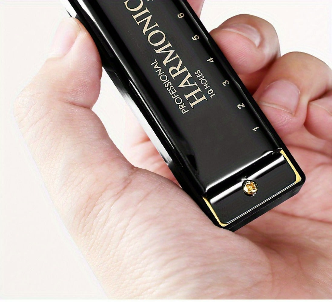 Blues Harmonica, Golden, Professional, Hole, C-Key for Blues Practice detail image - detail view 32