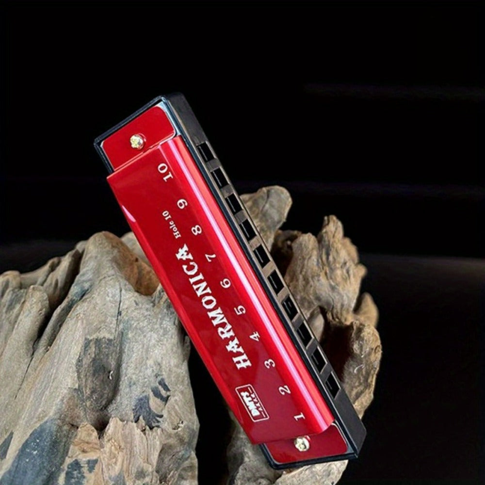 Blues Harmonica, Golden, Professional, Hole, C-Key for Blues Practice detail image - detail view 9