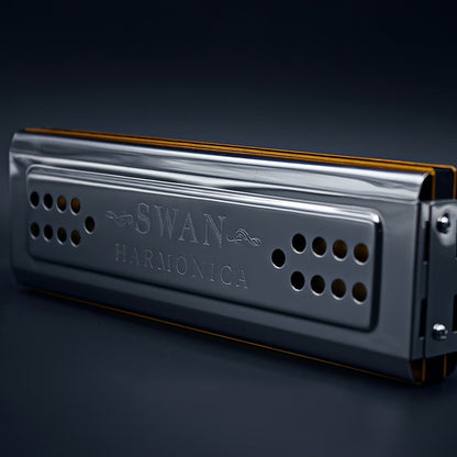 Blues Harmonica, Swan, 24-Hole, Tuned for Blues Practice for Home Practice, Rehearsal detail image - detail view 6