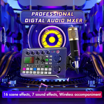 BM-800 Condenser Microphone Kit with Mixer, Boom Arm and Accessories detail image - detail view 10