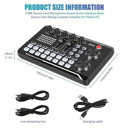 BM-800 Condenser Microphone Kit with Mixer, Boom Arm and Accessories detail image