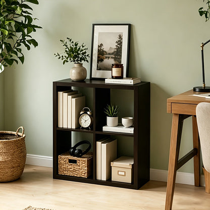 Bookshelf shown in the 4-Chocolate Brown option