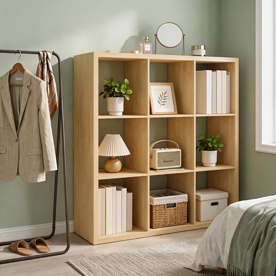 Bookshelf shown in the 9-Log color option