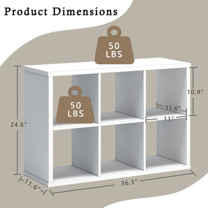 Bookshelf with Multiple Color Options for Organized Everyday Storage detail image - detail view 10