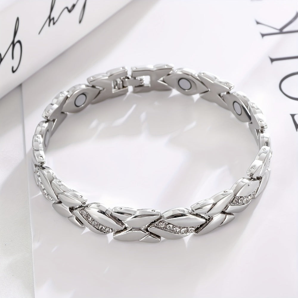 Bracelet for Women - Copper Magnetic for 2 Pack - 3500 Gauss Pure Copper Vintage Magnetic - product detail view 6