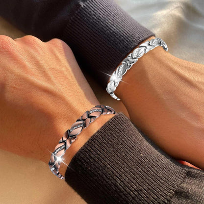 Bracelet for Women - Copper Magnetic for 2 Pack - 3500 Gauss Pure Copper Vintage Magnetic - product detail view 8