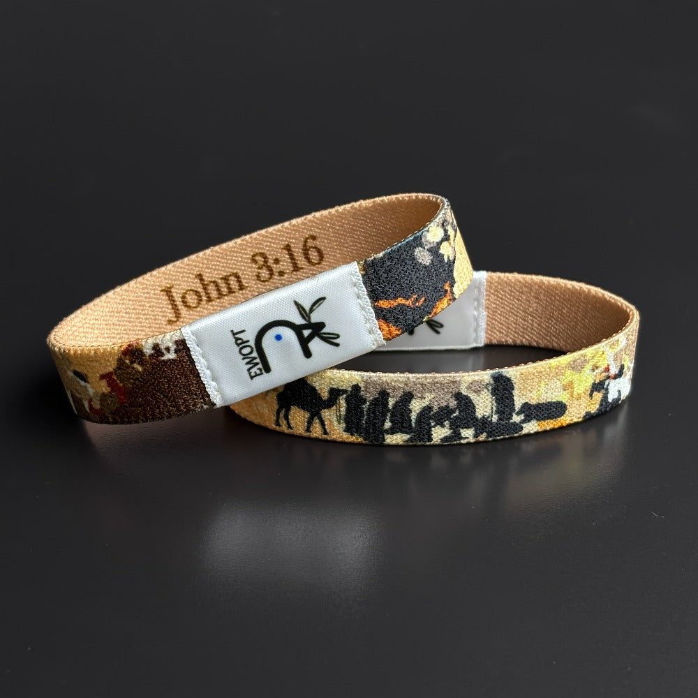 Bracelet for Men - NFC Bible Verse for Women Christian Faith Jewelry Adjustable Wristband - product detail view 6