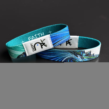 Bracelet for Men - NFC Bible Verse for Women Christian Faith Jewelry Adjustable Wristband - product detail view 40