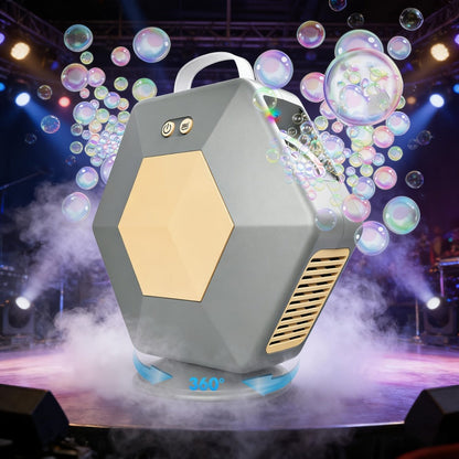 Bubble Machine, 360, Rotatable, Stage for Parties for Home Practice, Rehearsal and Live detail image - detail view 3