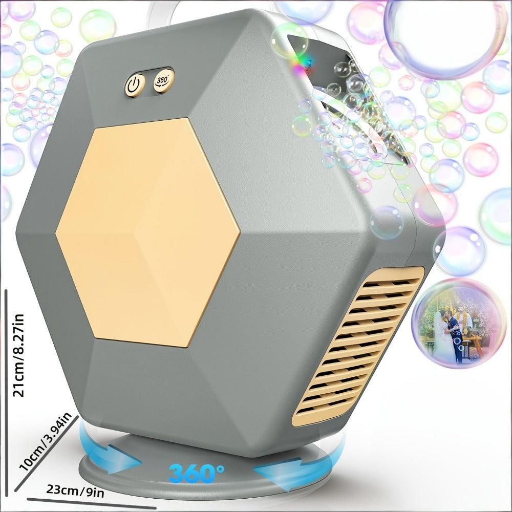 Bubble Machine, 360, Rotatable, Stage for Parties for Home Practice, Rehearsal and Live detail image - detail view 4