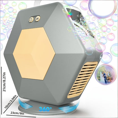 Bubble Machine, 360, Rotatable, Stage for Parties for Home Practice, Rehearsal and Live detail image - detail view 4