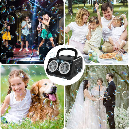 Bubble Machine, Rechargeable, Upgrade, Automatic, Blowing for Parties detail image - detail view 8