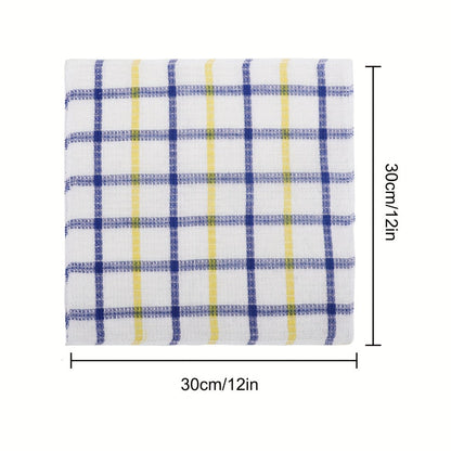 24-Piece Square Kitchen Cleaning Cloth Set in Random Assorted Patterns for Dishes, Counters and Home Use